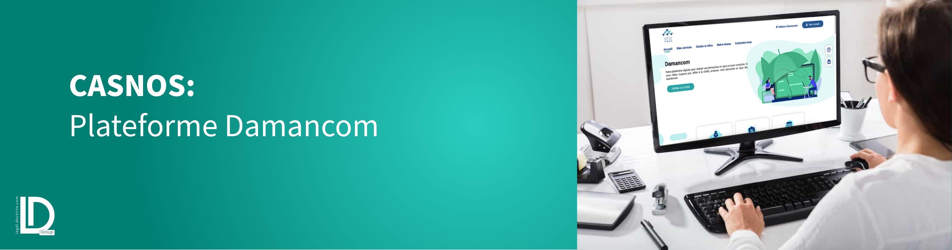 CASNOS : Tout savoir sur la nouvelle plateforme Damancom en Algérie illustration