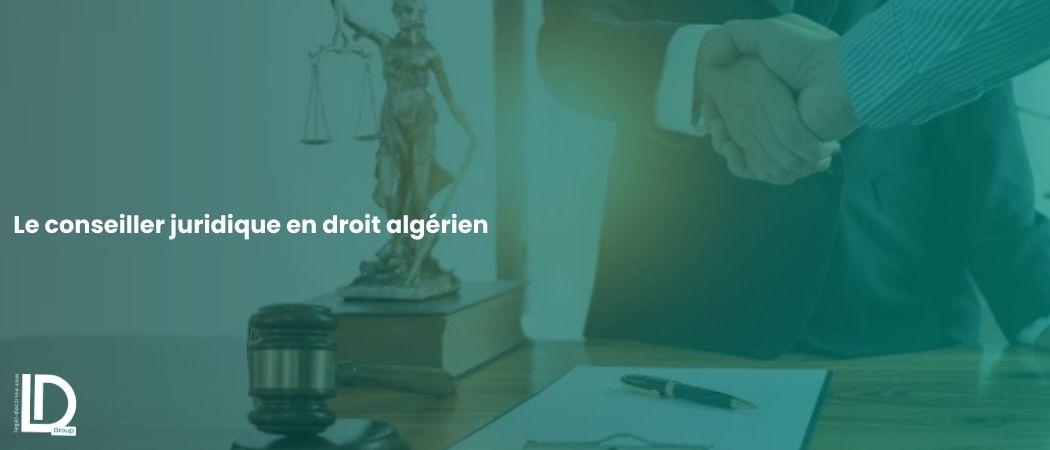 Le conseiller juridique en droit algérien illustration